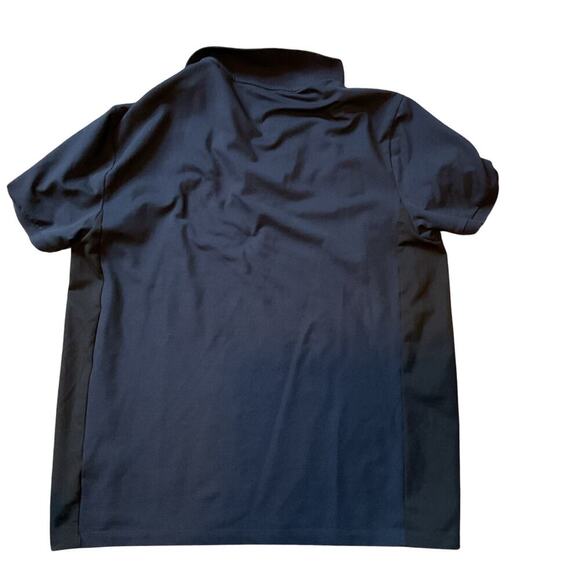 Calvin Klein Men’s Logo Quarter Zip. Short Sleeve. Sapphire Size Large - Picture 9 of 10